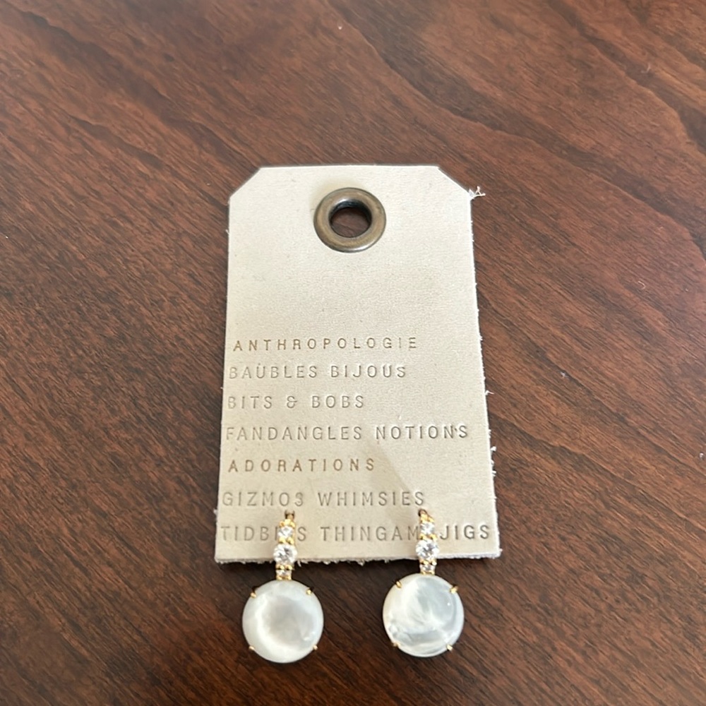 Brand New Anthropologie Earrings